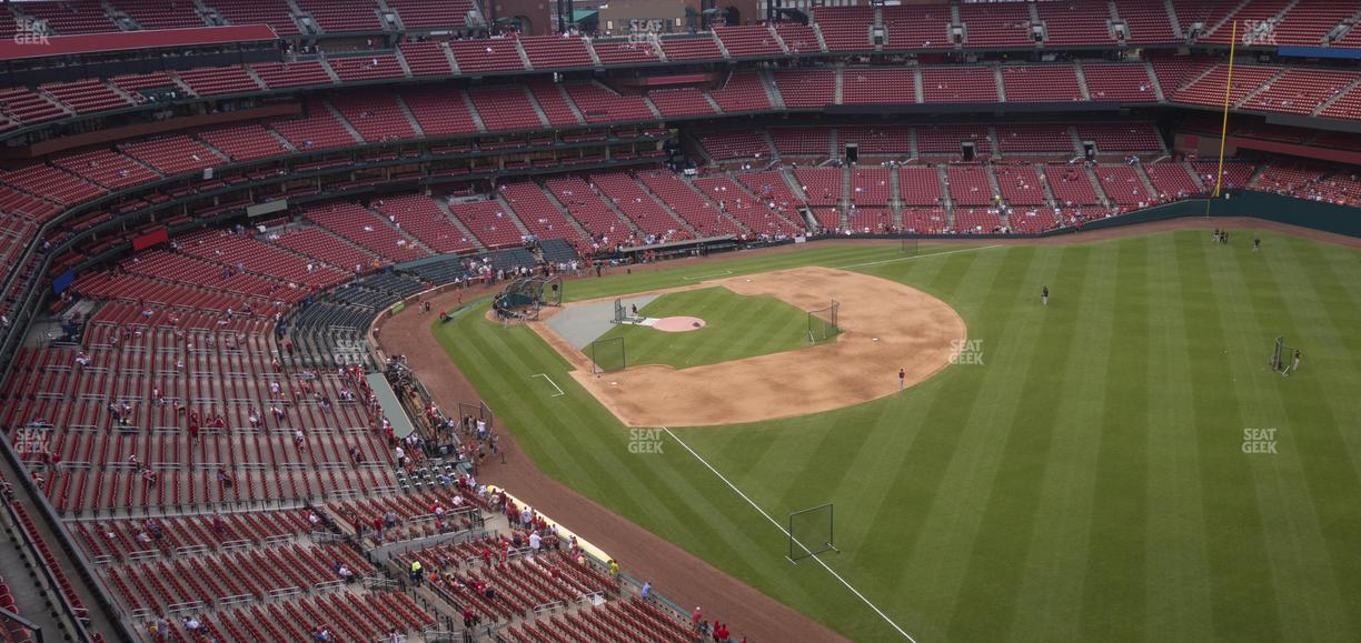 Busch Stadium - Section Right Field Terrace 432 Seat View