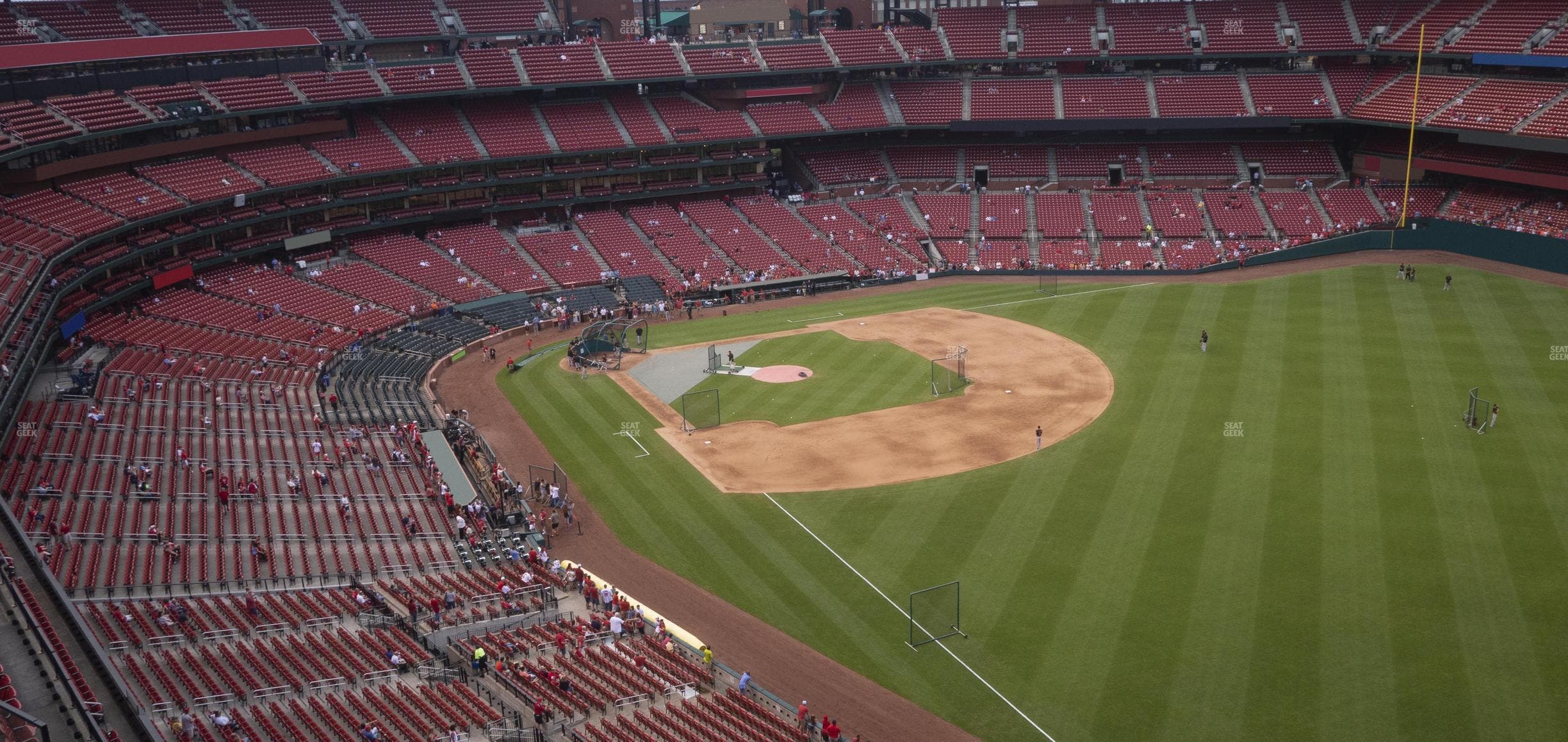 Busch Stadium - Section Right Field Terrace 432 Seat View