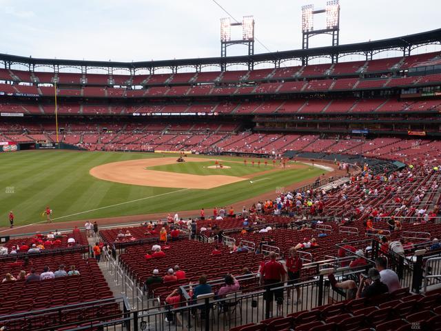 Busch Stadium - Section Third Base Field Box 163 Seat View Busch Stadium - Section Third Base Field Box 163 Seat View