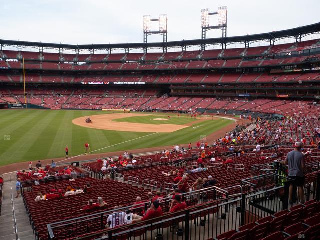 Busch Stadium - Section Third Base Field Box 164 Seat View Busch Stadium - Section Third Base Field Box 164 Seat View