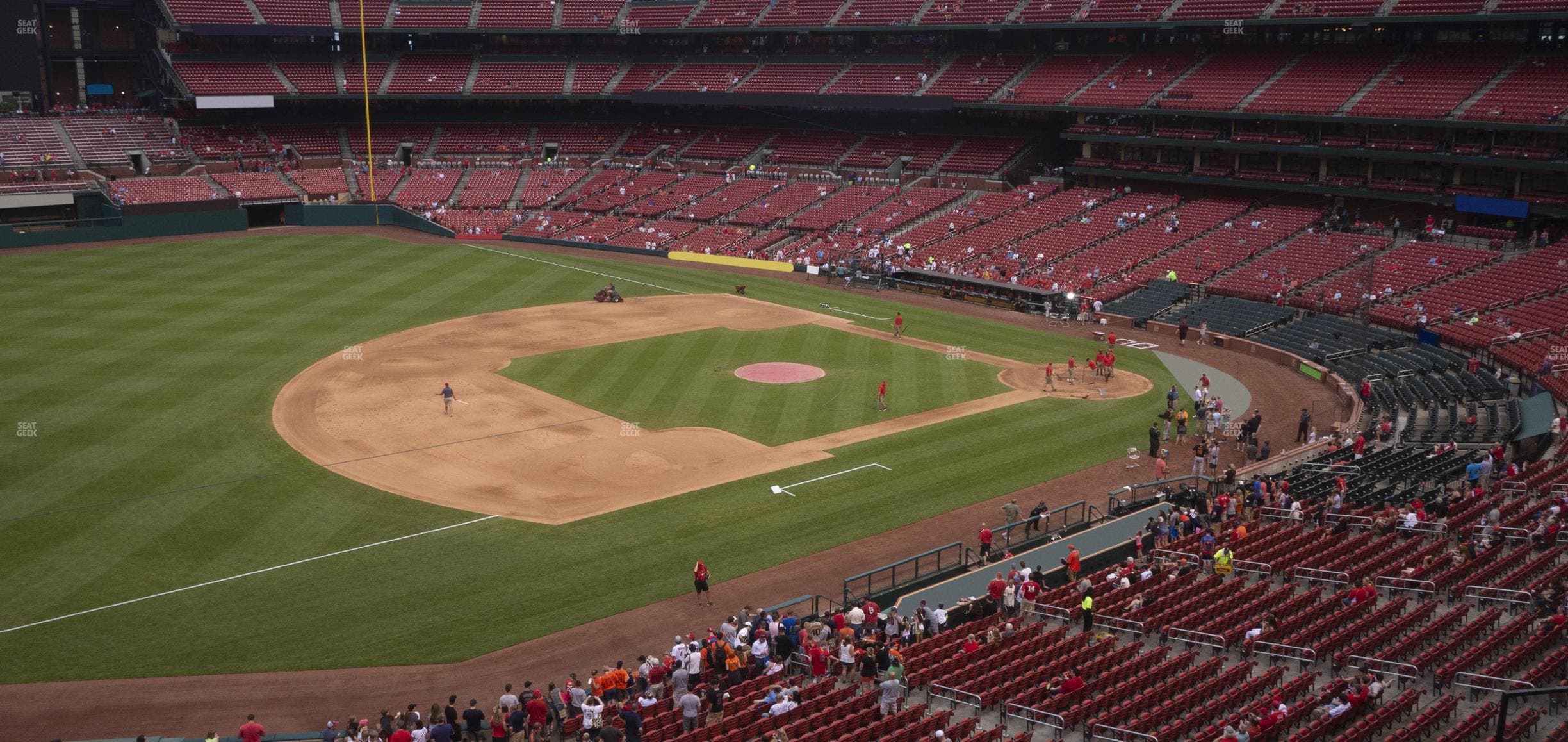 Busch Stadium - Section Third Base Loge 261 Seat View