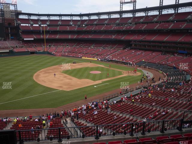Busch Stadium - Section Third Base Loge 261 Seat View