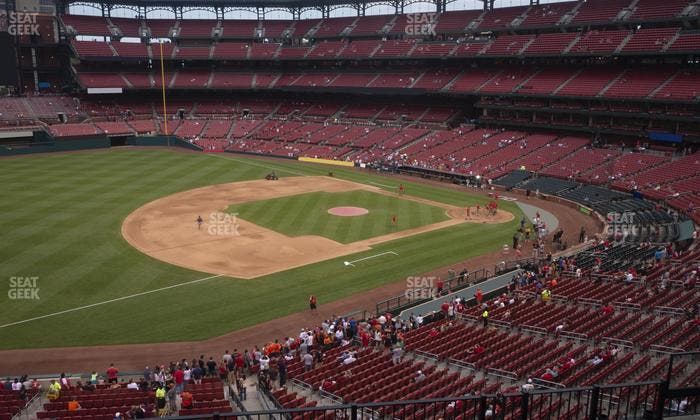 Busch Stadium - Section Third Base Loge 261 Seat View