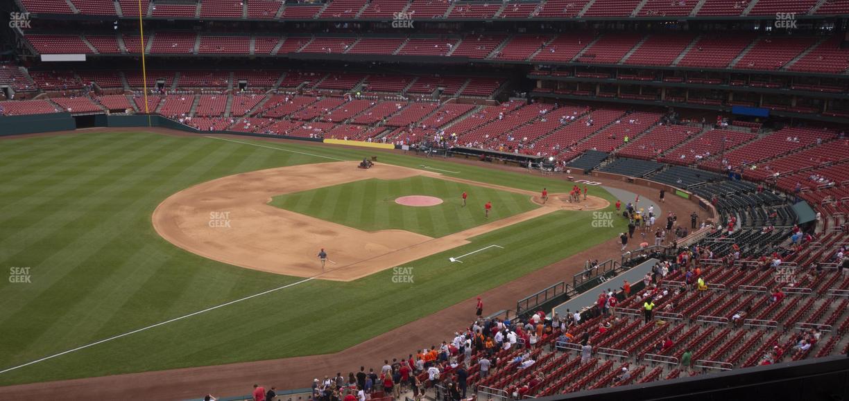 Busch Stadium - Section Third Base Loge 263 Seat View