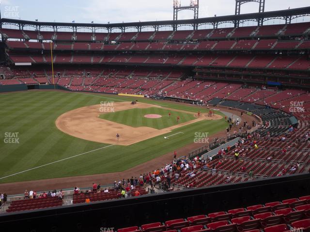 Busch Stadium - Section Third Base Loge 263 Seat View