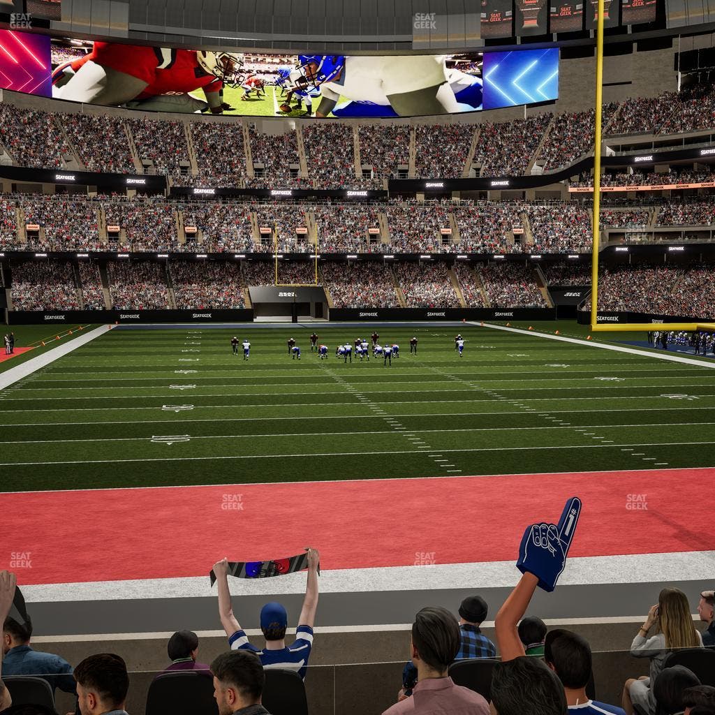Caesars Superdome - Section 101 Seat View