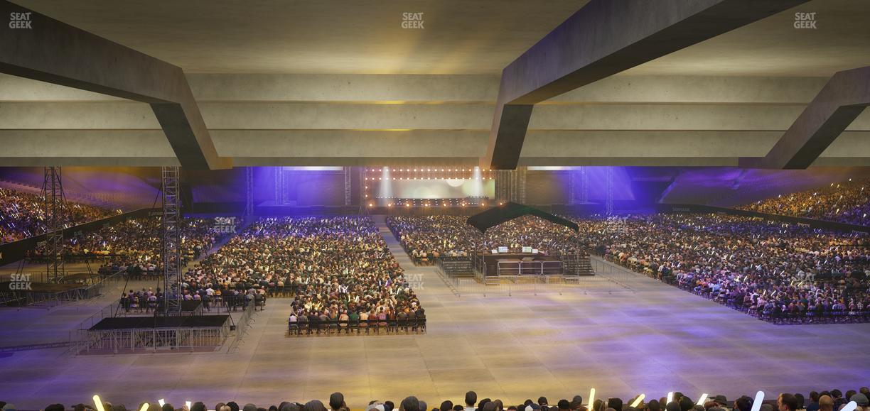 Caesars Superdome - Section 101 Seat View