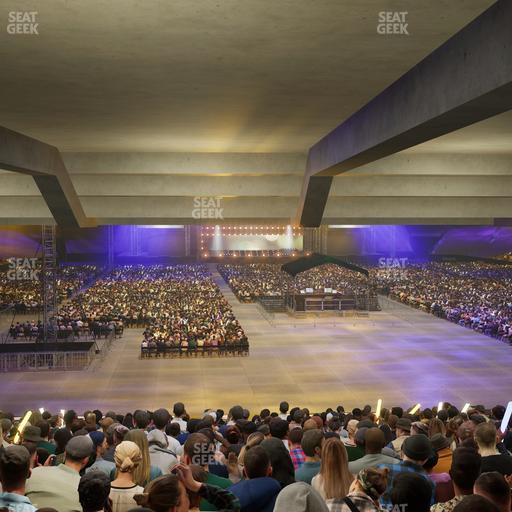 Caesars Superdome - Section 101 Seat View