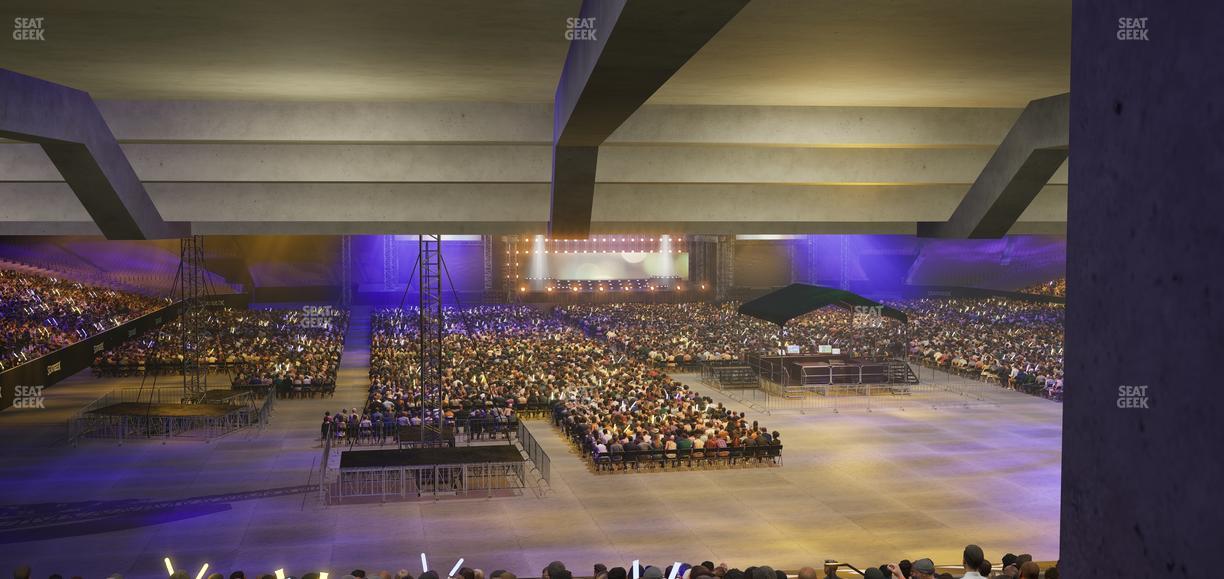 Caesars Superdome - Section 102 Seat View