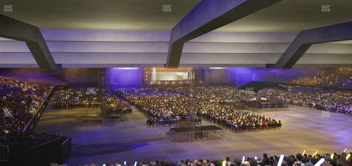 Caesars Superdome - Section 104 Seat View