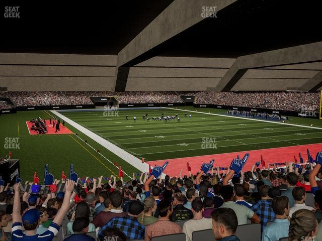 Caesars Superdome - Section 104 Seat View