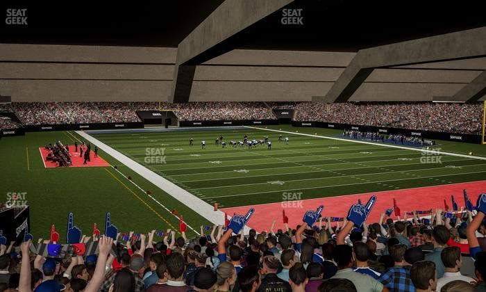 Caesars Superdome - Section 104 Seat View