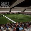 Preview of Caesars Superdome - Section 104 Seat View