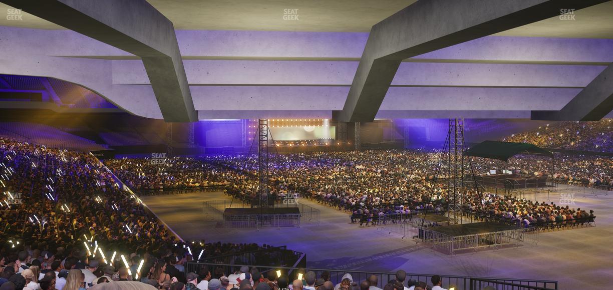 Caesars Superdome - Section 106 Seat View