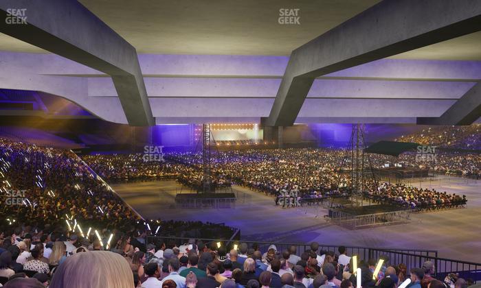 Caesars Superdome - Section 106 Seat View