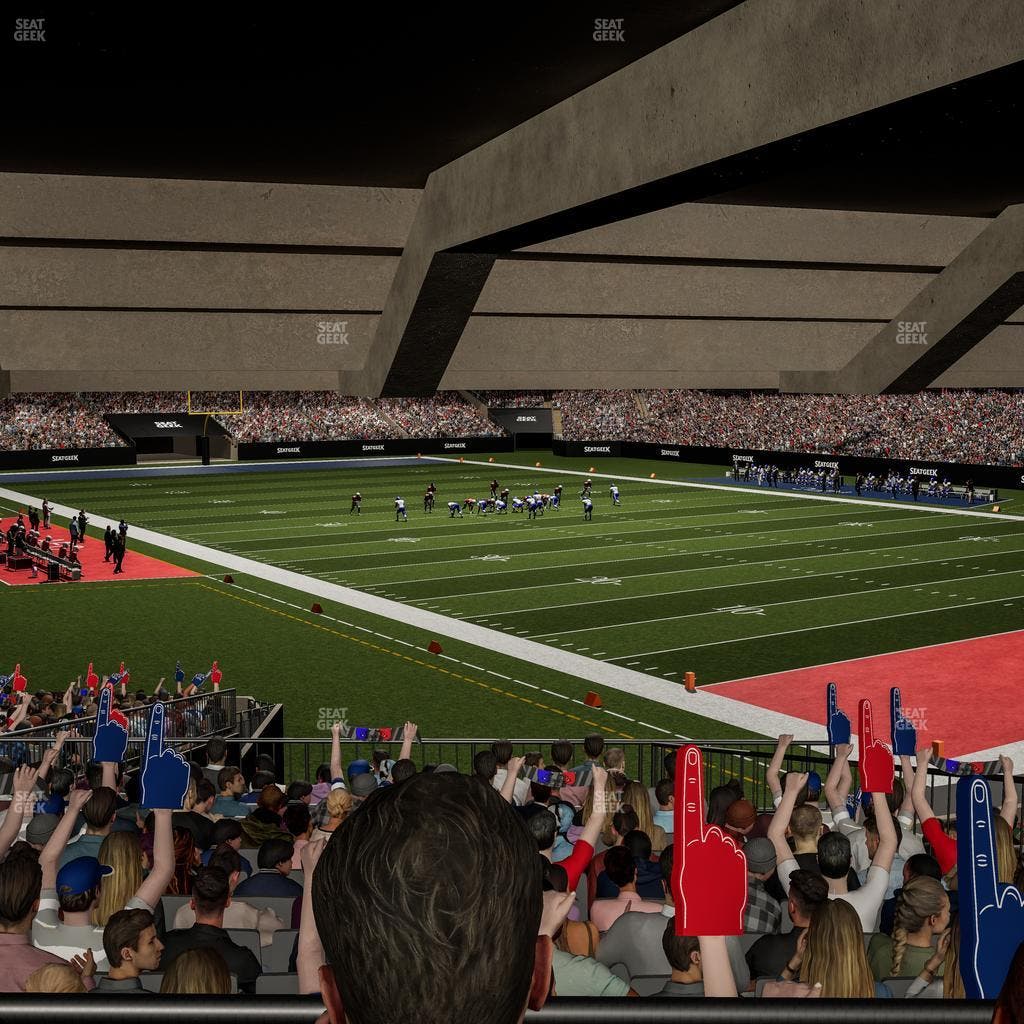 Caesars Superdome - Section 106 Seat View