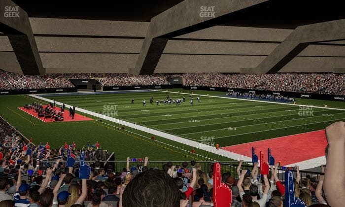 Caesars Superdome - Section 106 Seat View