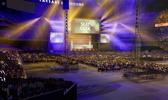 Caesars Superdome - Section 106 Seat View