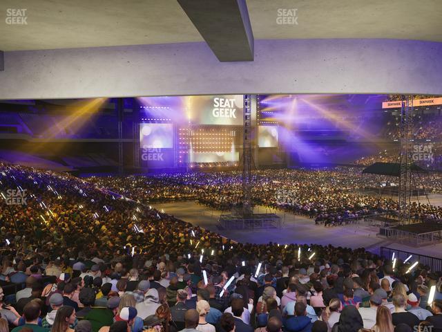 Caesars Superdome - Section 107 Seat View Caesars Superdome - Section 107 Seat View