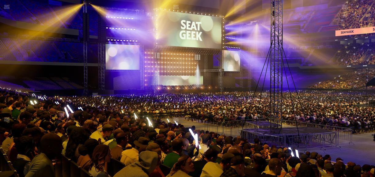 Caesars Superdome - Section 109 Seat View