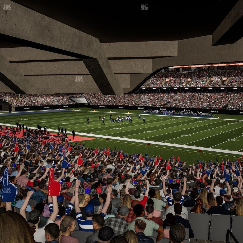 Caesars Superdome - Section 109 Seat View