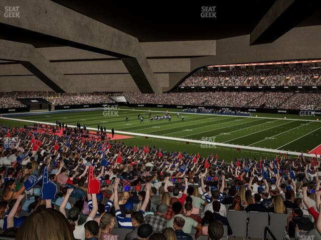 Caesars Superdome - Section 109 Seat View