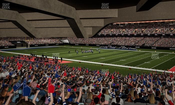 Caesars Superdome - Section 109 Seat View