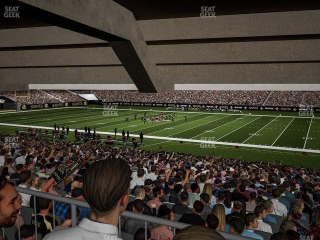 Caesars Superdome - Section 111 Seat View