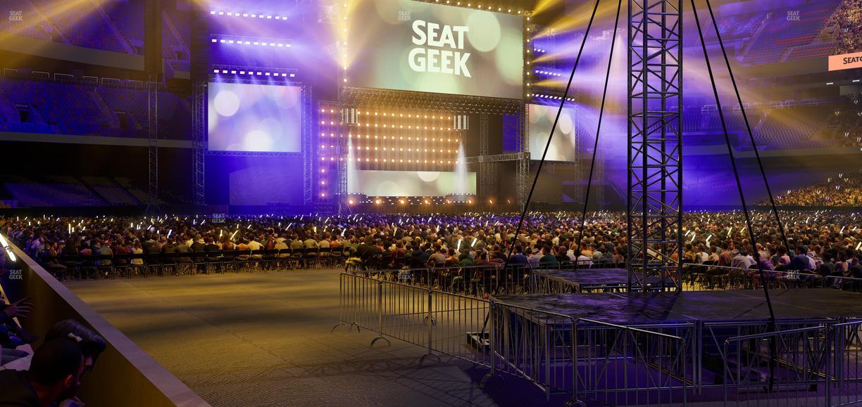 Caesars Superdome - Section 111 Seat View