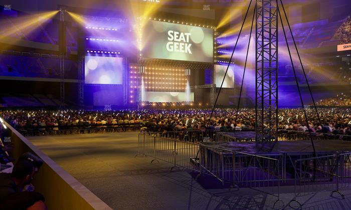 Caesars Superdome - Section 111 Seat View
