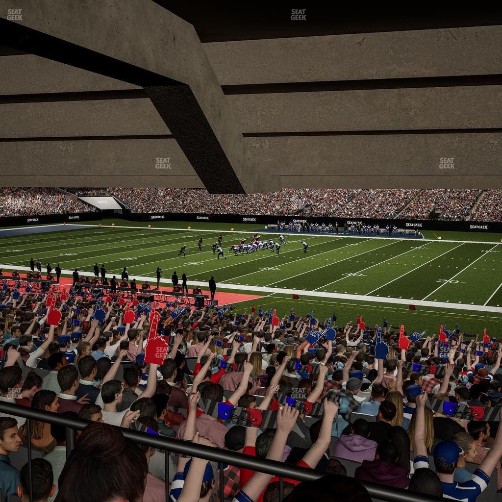 Caesars Superdome - Section 111 Seat View