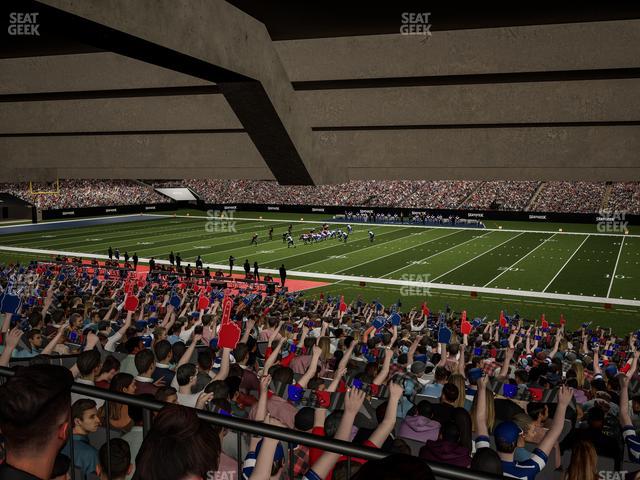 Caesars Superdome - Section 111 Seat View Caesars Superdome - Section 111 Seat View