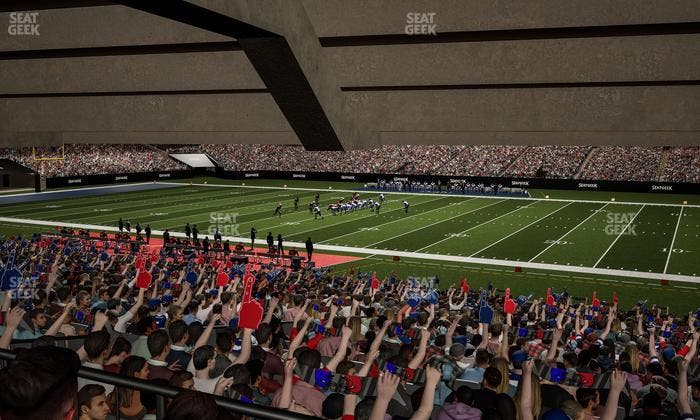 Caesars Superdome - Section 111 Seat View