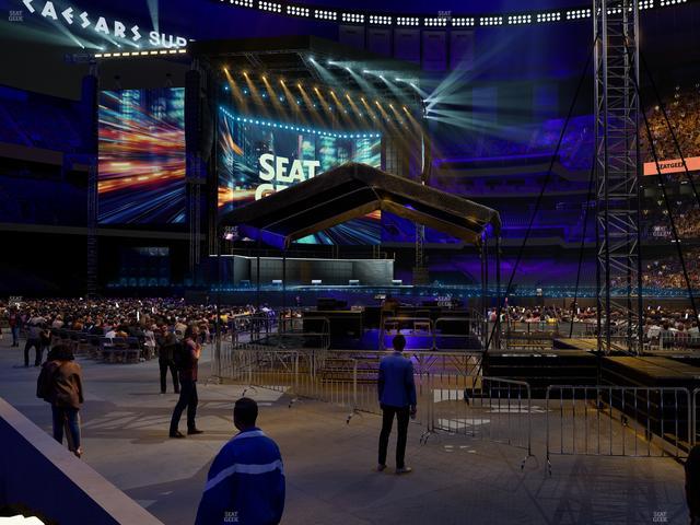 Caesars Superdome - Section 112 Seat View