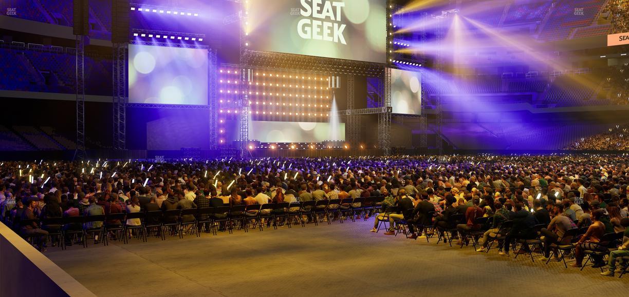 Caesars Superdome - Section 112 Seat View
