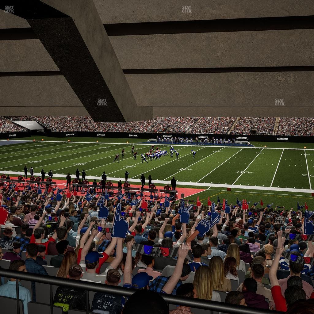 Caesars Superdome - Section 112 Seat View