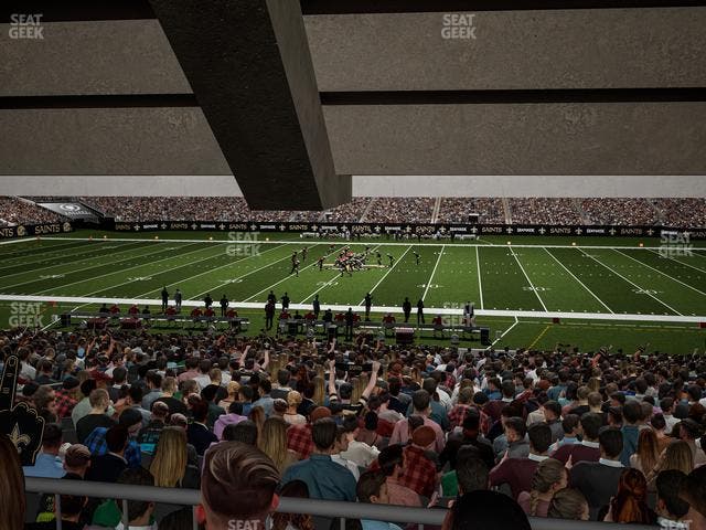 Caesars Superdome - Section 113 Seat View