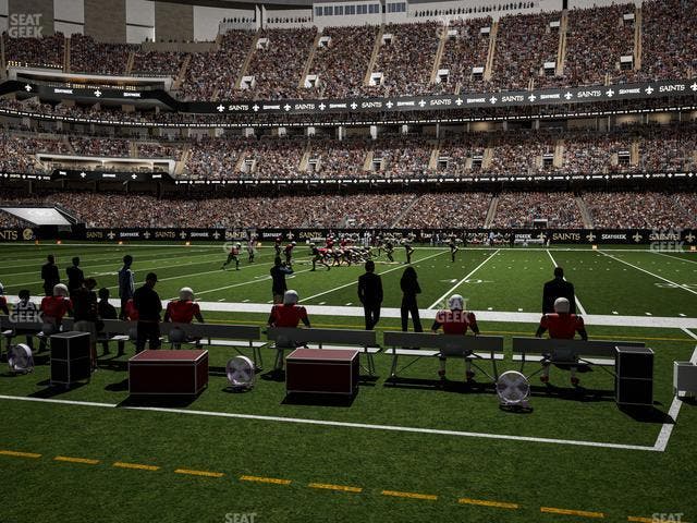 Caesars Superdome - Section 113 Seat View