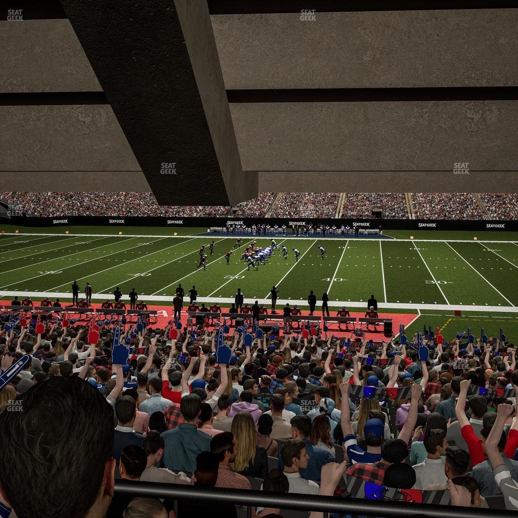 Caesars Superdome - Section 113 Seat View