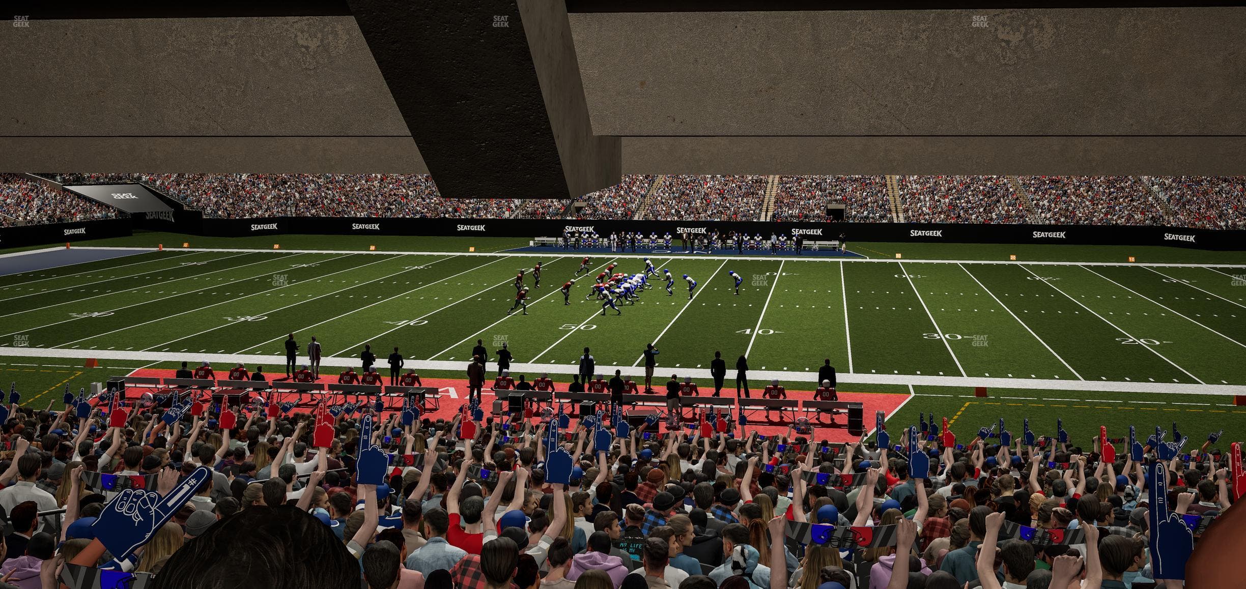 Caesars Superdome - Section 113 Seat View