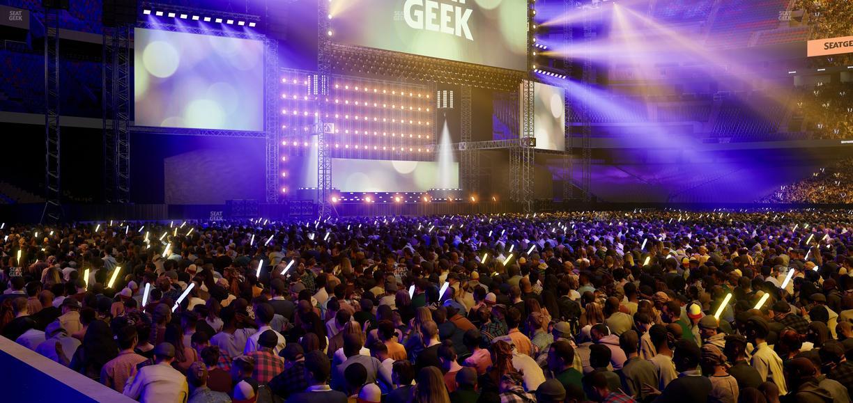 Caesars Superdome - Section 113 Seat View