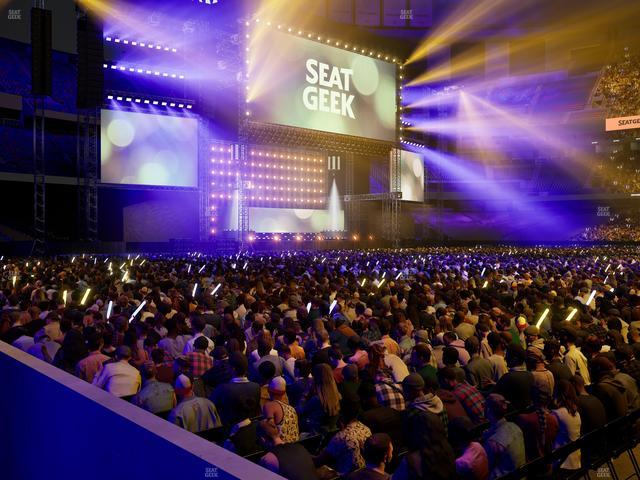 Caesars Superdome - Section 113 Seat View