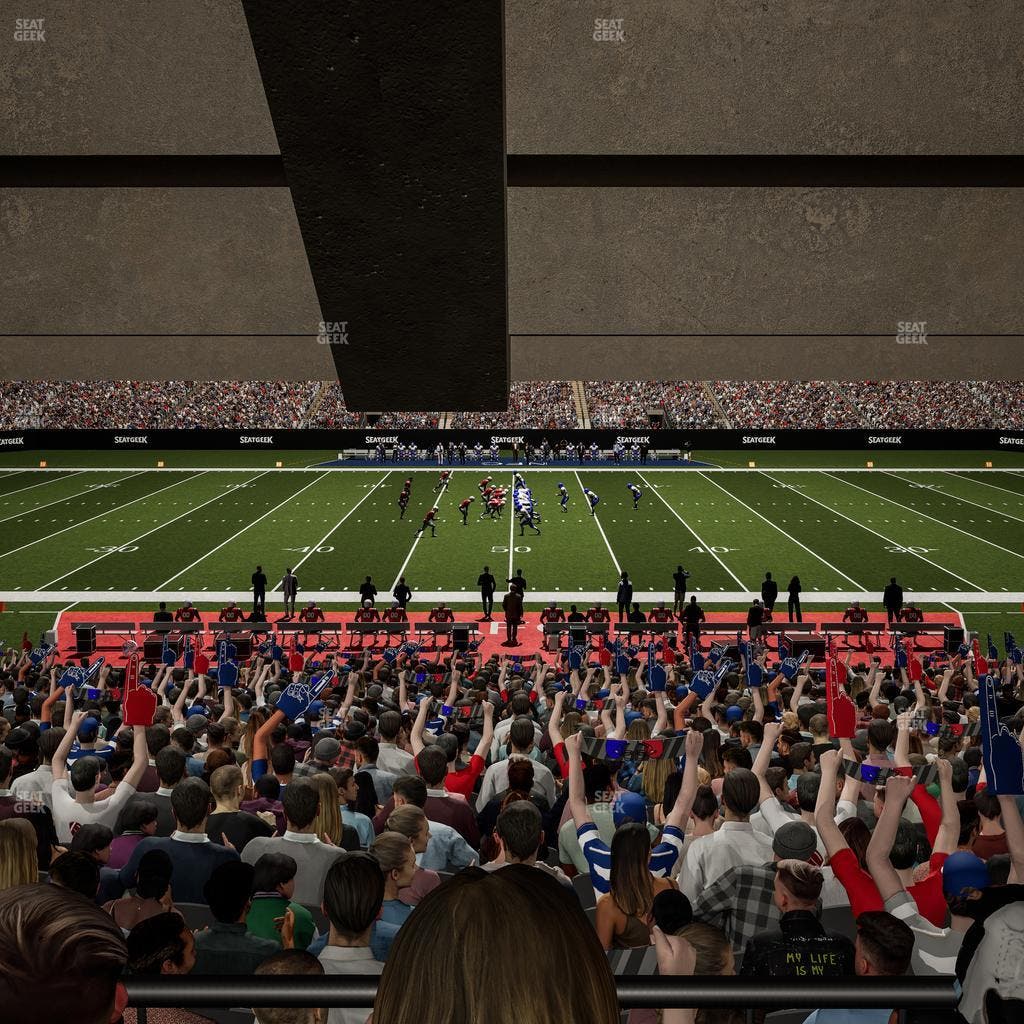 Caesars Superdome - Section 114 Seat View