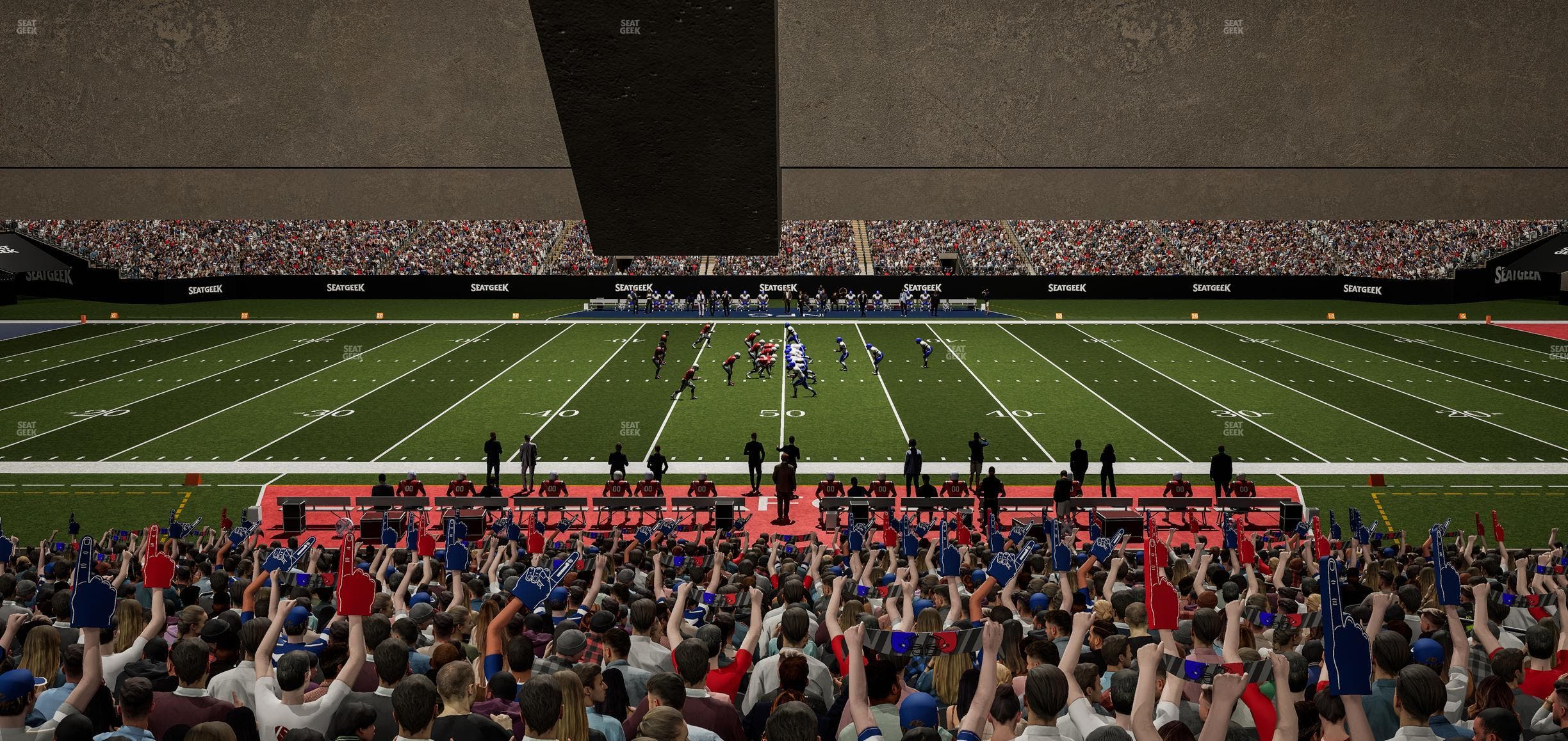 Caesars Superdome - Section 114 Seat View