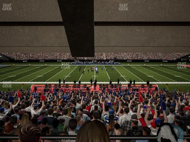 Caesars Superdome - Section 114 Seat View