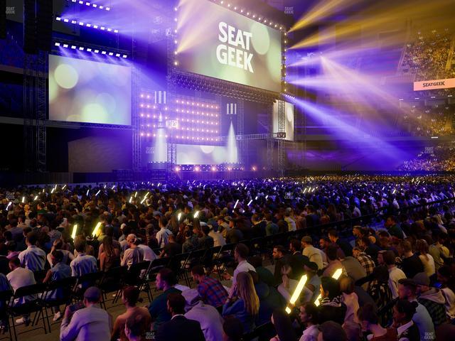 Caesars Superdome - Section 114 Seat View