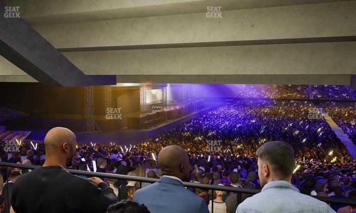 Caesars Superdome - Section 115 Seat View