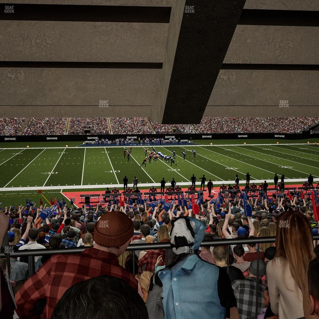 Caesars Superdome - Section 115 Seat View