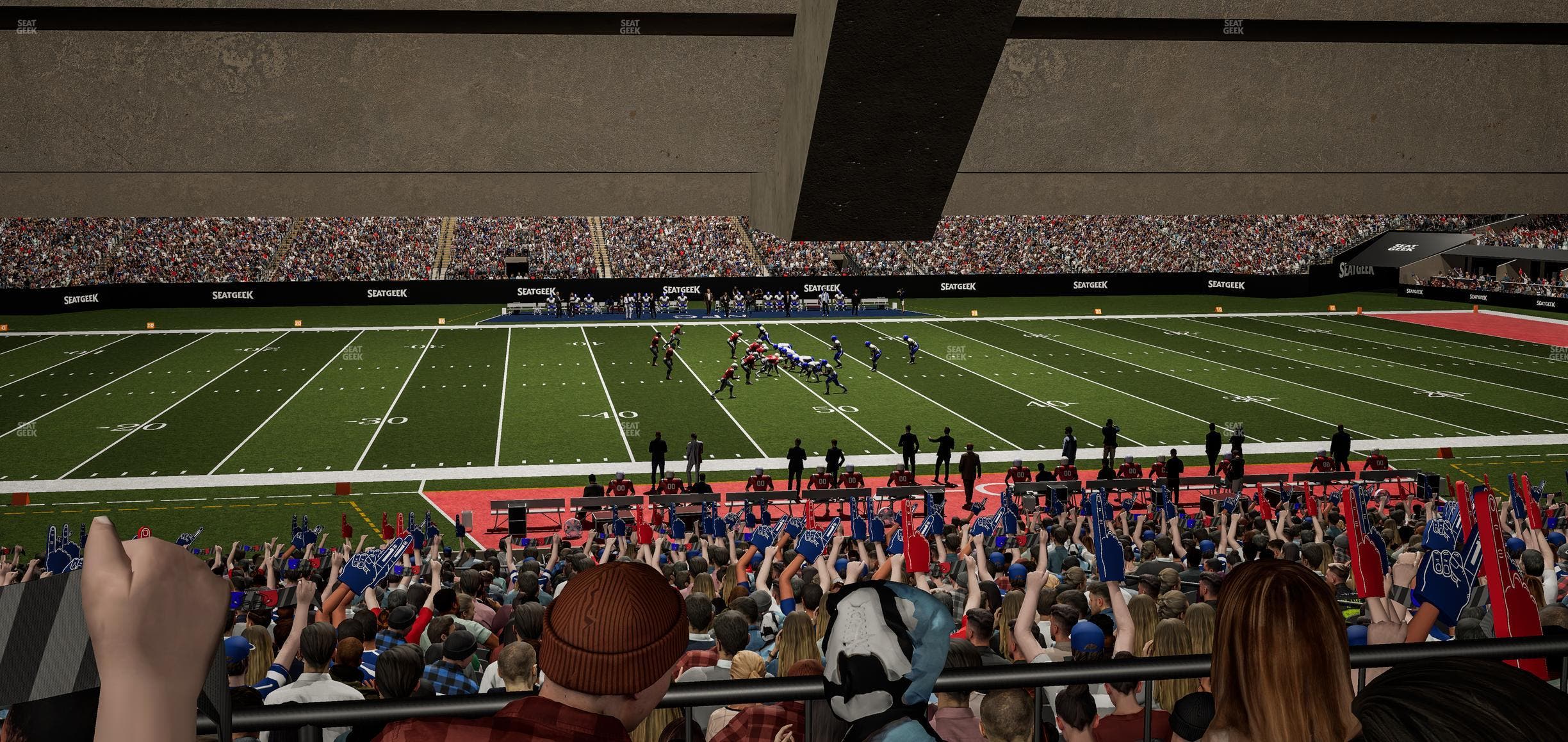 Caesars Superdome - Section 115 Seat View