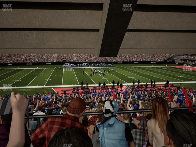 Caesars Superdome - Section 115 Seat View Caesars Superdome - Section 115 Seat View